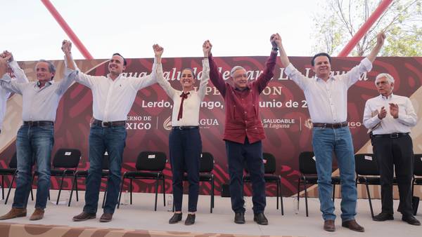 ‘Con Claudia ni un paso atrás en la transformación’, dice López Obrador