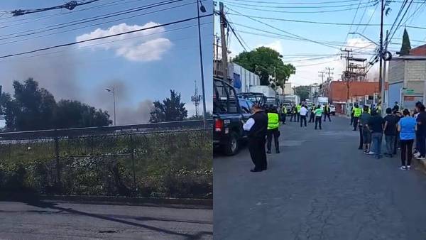 Explosión en fábrica de químicos en Tlalnepantla deja 3 heridos de gravedad (VIDEO) 