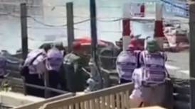 La escalofriante imagen del impacto de Checo Pérez cerca de los fotógrafos en GP Mónaco (VIDEO)