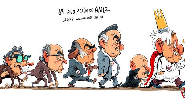 Evolución de AMLO