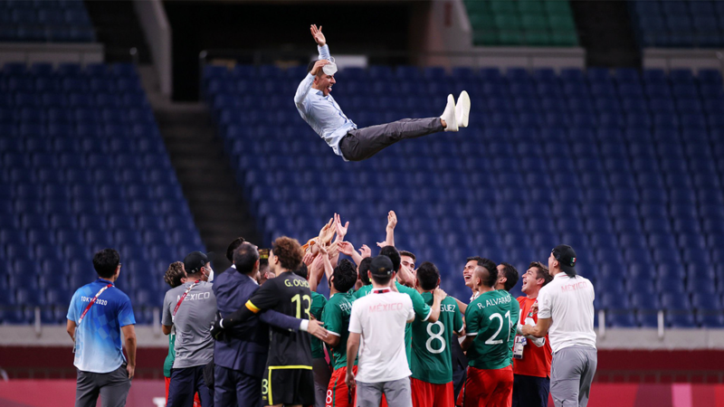 Jaime Lozano se colgó la medalla de bronce en Tokio 2020.