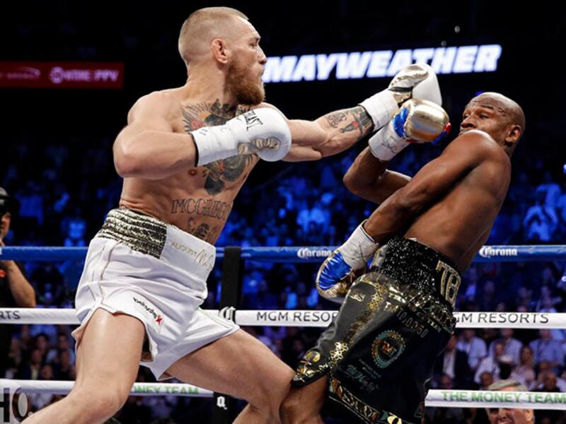 Conor McGregor a Mayweather: 'Hoy lo convertí en un mexicano'