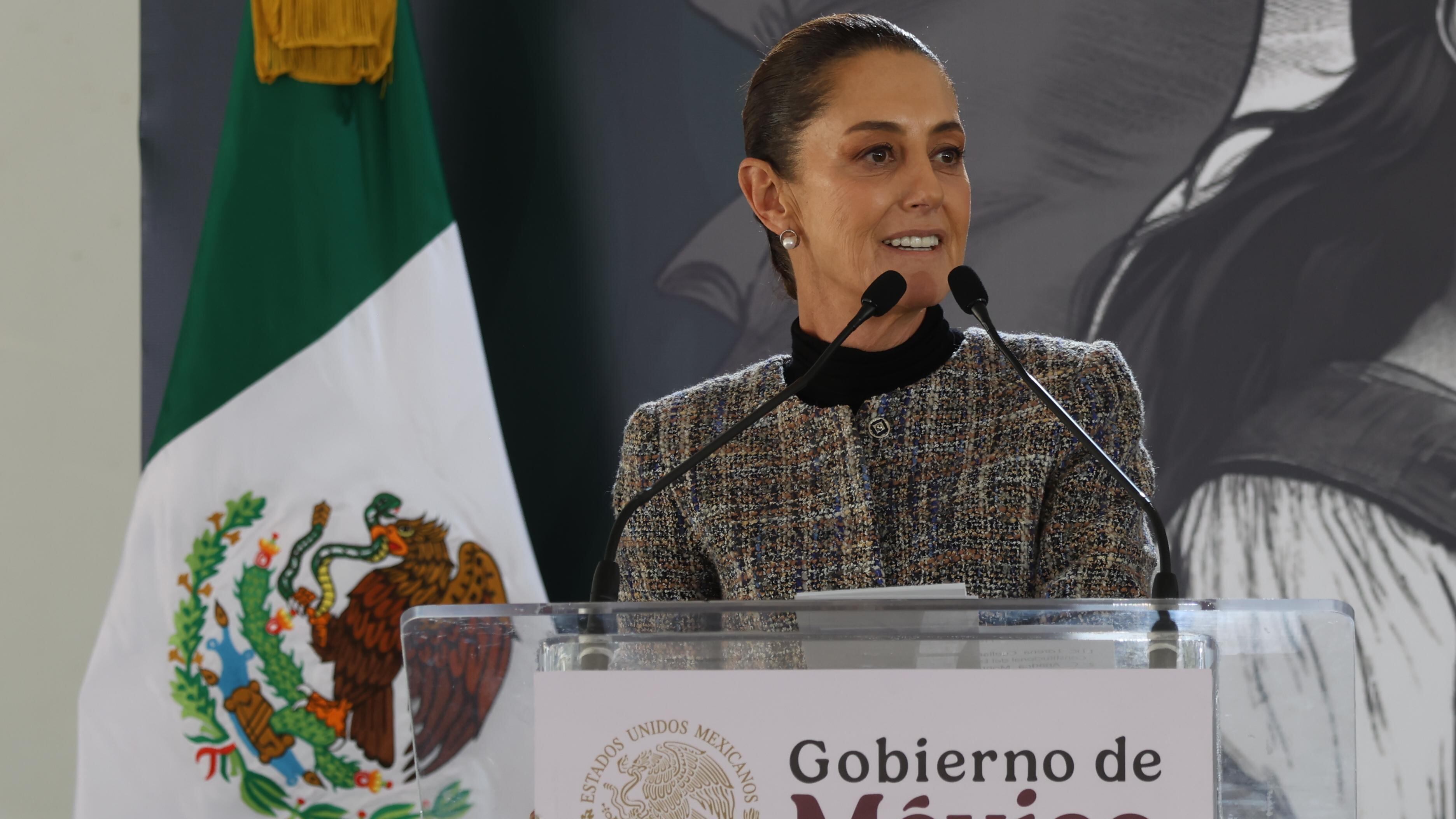 Claudia Sheinbaum celebró que este 2024 fueron aprobadas varias reformas, en especial la judicial. (Foto: Presidencia)