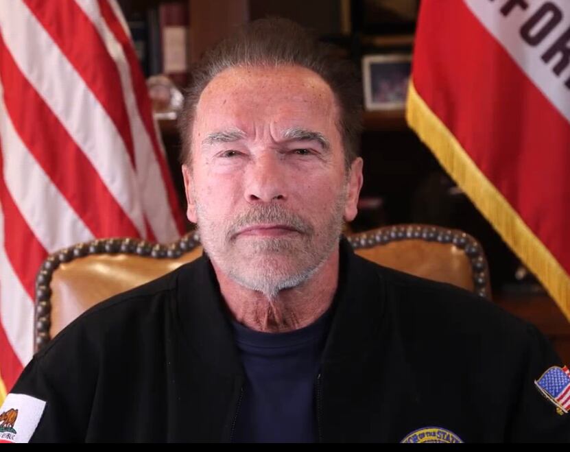 Arnold Schwarzenegger es uno de los famosos que apoya abiertamente a Kamala Harris