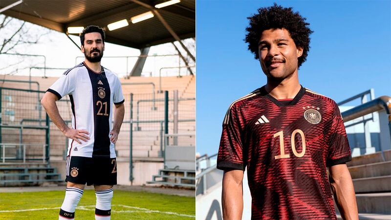 Estos serán los uniformes que utilizará Alemania en Qatar 2022.