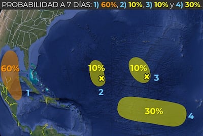 Se acerca ciclón John! Posible Zona de Baja Presión en el Mar Caribe, al 60% de formarse – Fox Sports