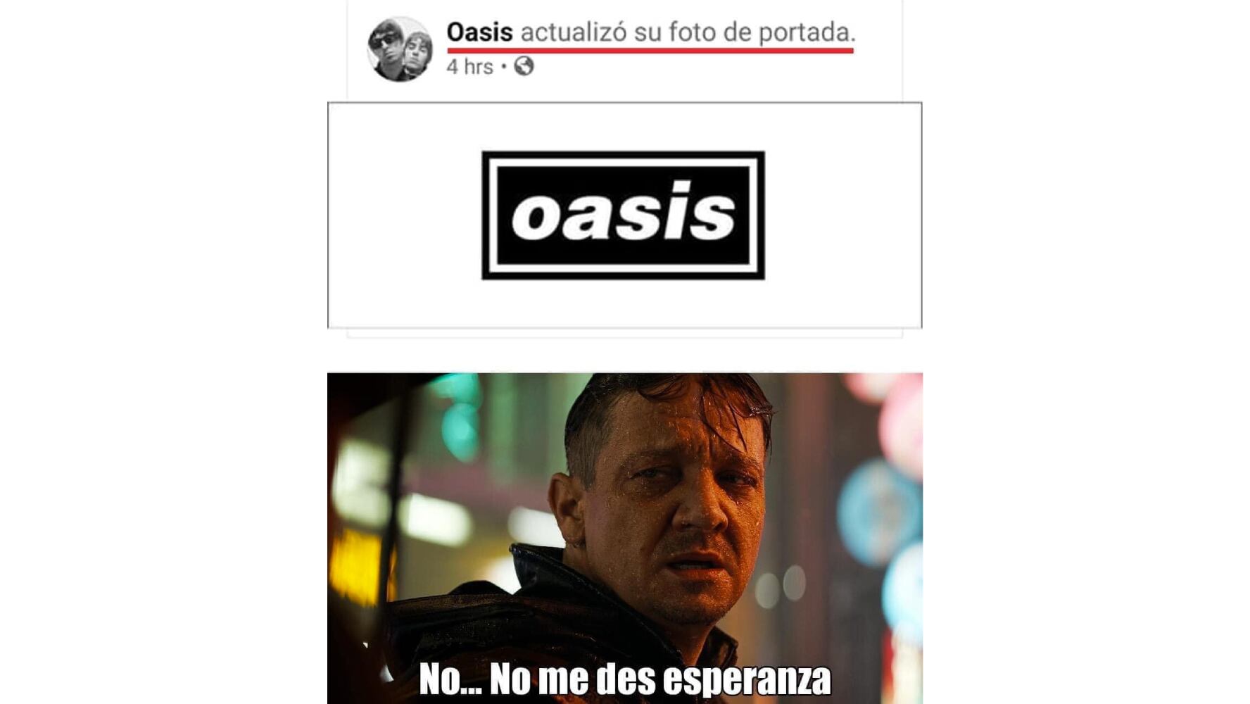 Oasis De Memes Dej El Regreso De Liam Y Noel Gallagher Con Su oasis-de-memes-dej-el-regreso-de-liam-y-noel-gallagher-con-su