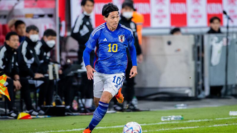 Takumi Minamino fue el goleador de Japón en la Eliminatoria Mundialista rumbo a Qatar 2022