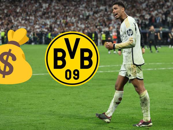 El Dortmund ganaría más dinero ¡SI PIERDE la Final de Champions! por cláusula sobre Bellingham