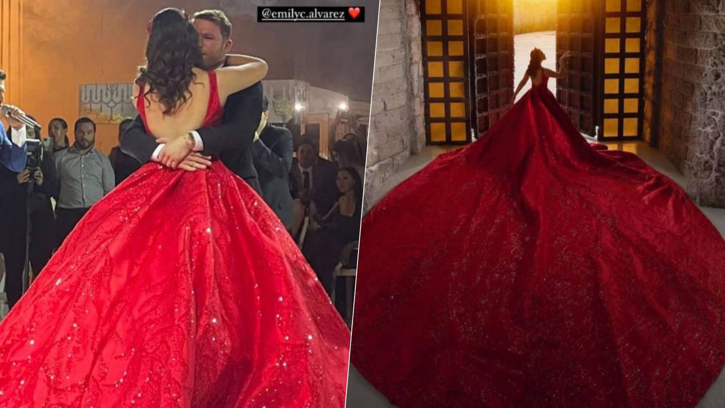 Garganta Amplia gama Glamour Quién diseñó el vestido de XV años de Emily, hija de 'Canelo' Álvarez? – El  Financiero