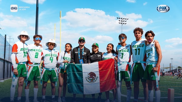 ¡México, campeón del mundo! Se coronaron en la categoría Sub-14 de Flag Football
