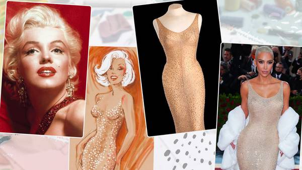 Marilyn Monroe: La prenda que usó Kim Kardashian es el vestido más caro y  'más triste' del mundo – El Financiero