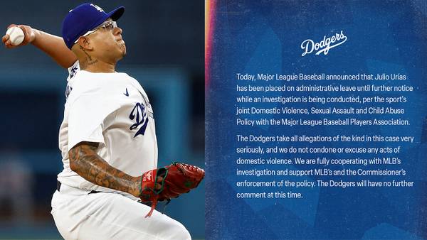 ¡Julio Urías tiene un pie fuera de MLB! Dodgers lo han puesto en licencia administrativa, ¿qué significa?