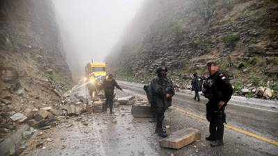 ‘Alberto’ causa daños en carreteras de Nuevo León: Estos son los cierres y bloqueos carreteros