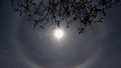 Fotos: ¿Qué es un halo solar como el que se vio hoy en CDMX y qué tan peligroso puede ser?
